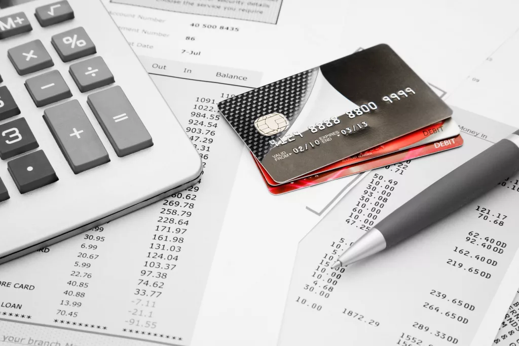 Credit Card Outstanding Salary Account Debit