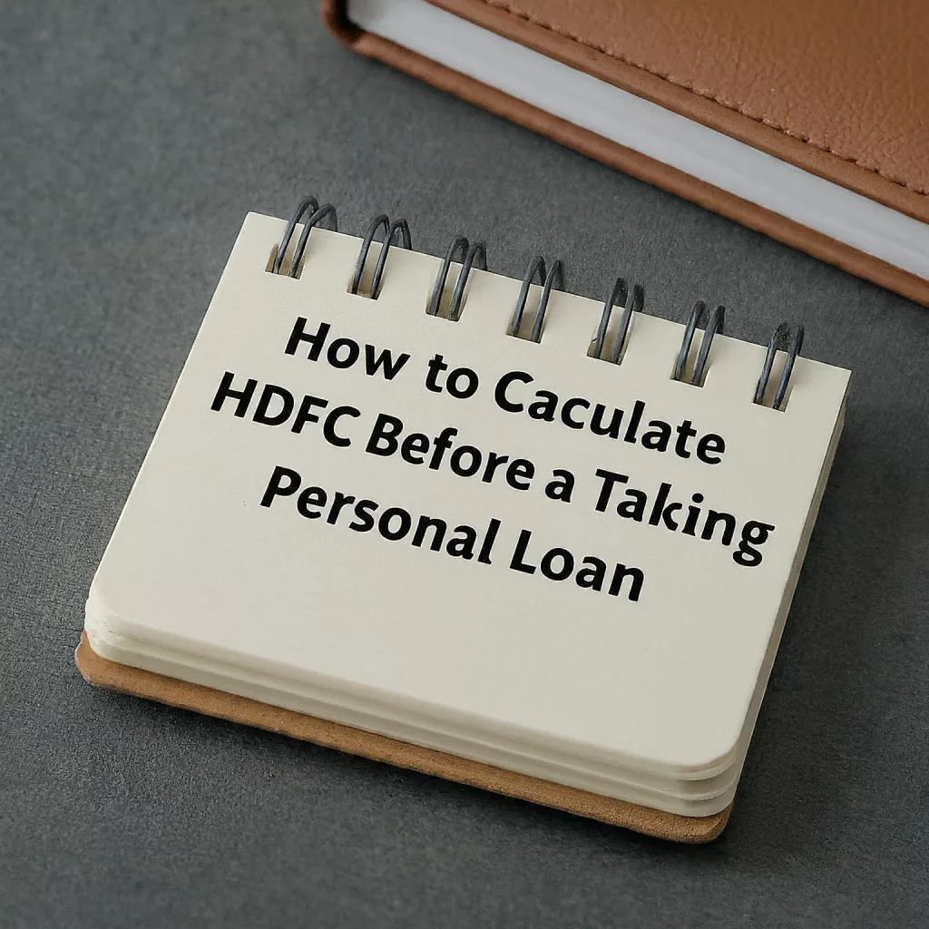 How to calculate HDFC loan EMI before taking a personal loan